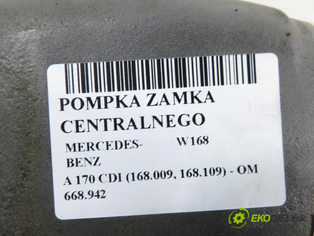 MERCEDES-BENZ KLASA A (W168) HB 2002 70,00 A 170 CDI 95 - OM 668.942 1689,00 motorek zámku centrálního 1688000348