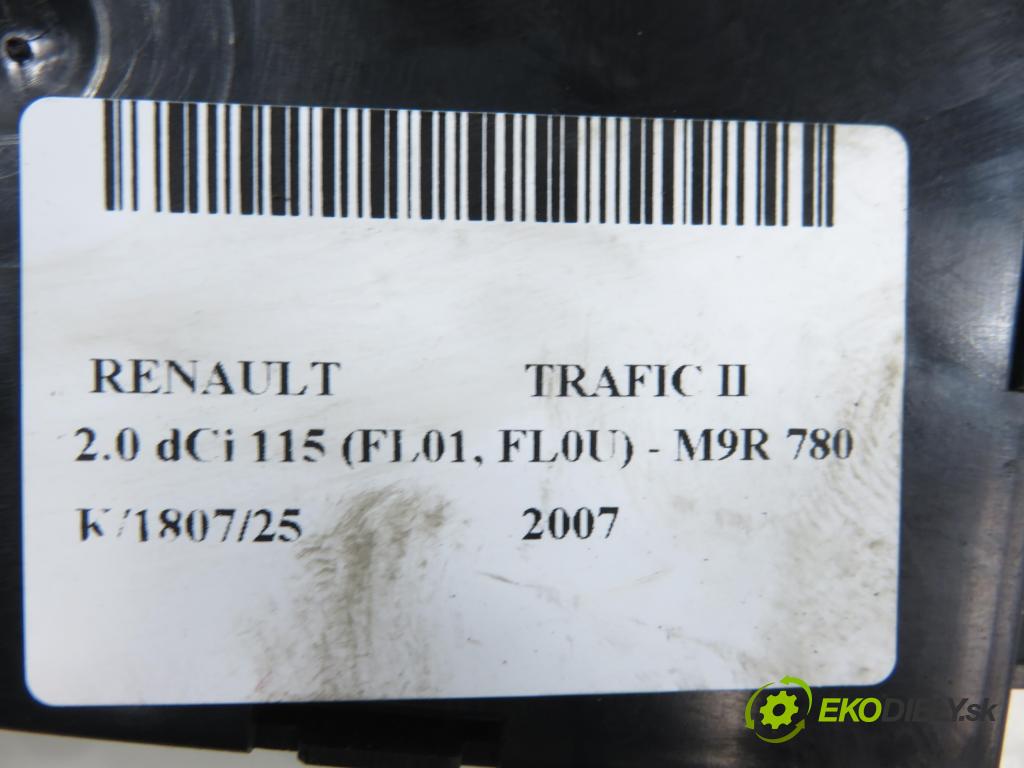 RENAULT TRAFIC II Skrzynia (FL) FURGON 2007 84,00 2.0 dCi 115 - M9R 780 1995,00 MODUL UCH-2 P8200530975M ; 281188645A