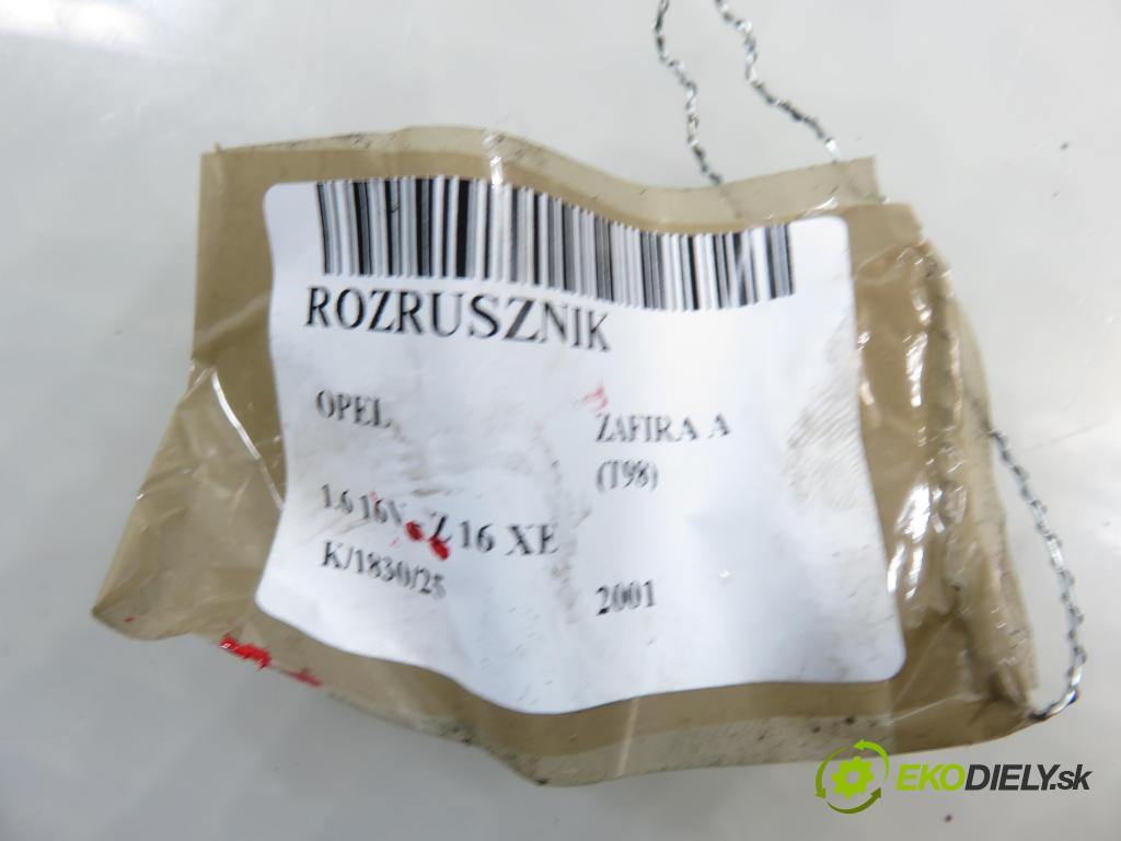 OPEL ZAFIRA A Nadwozie Wielkopojemne (MPV) (T98)  MINIVAN 2001 74,00 1.6 16V - Z 16 XE 1598,00 Štartér D6RA162 (Štartér)