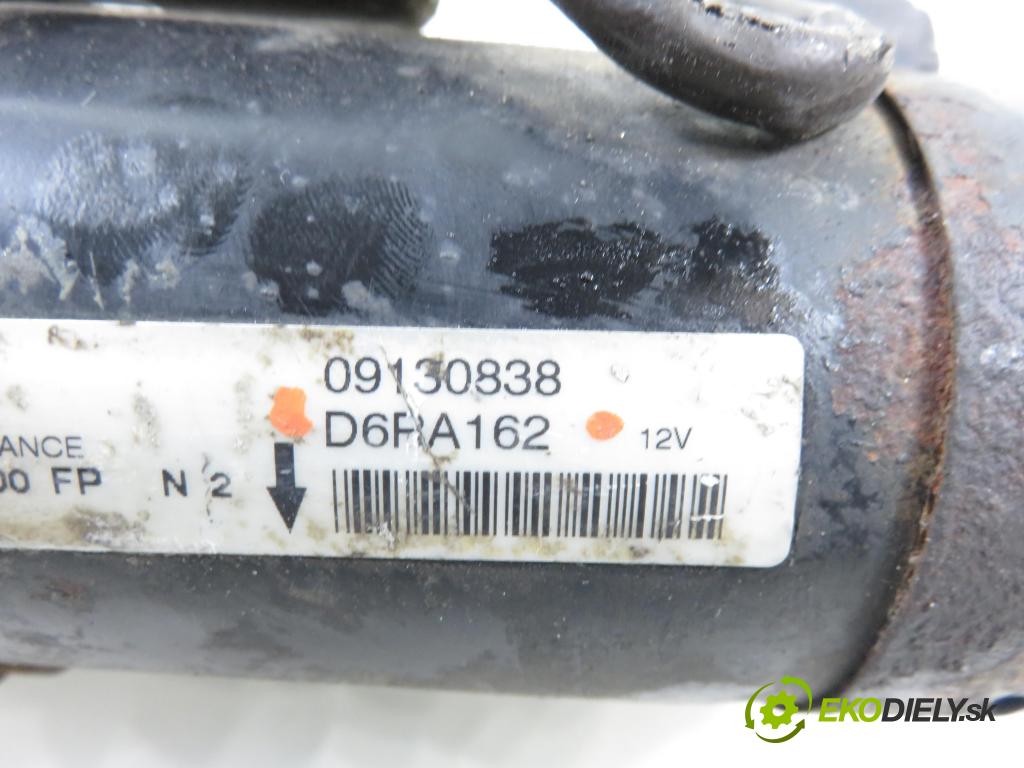 OPEL ZAFIRA A Nadwozie Wielkopojemne (MPV) (T98)  MINIVAN 2001 74,00 1.6 16V - Z 16 XE 1598,00 Štartér D6RA162 (Štartér)