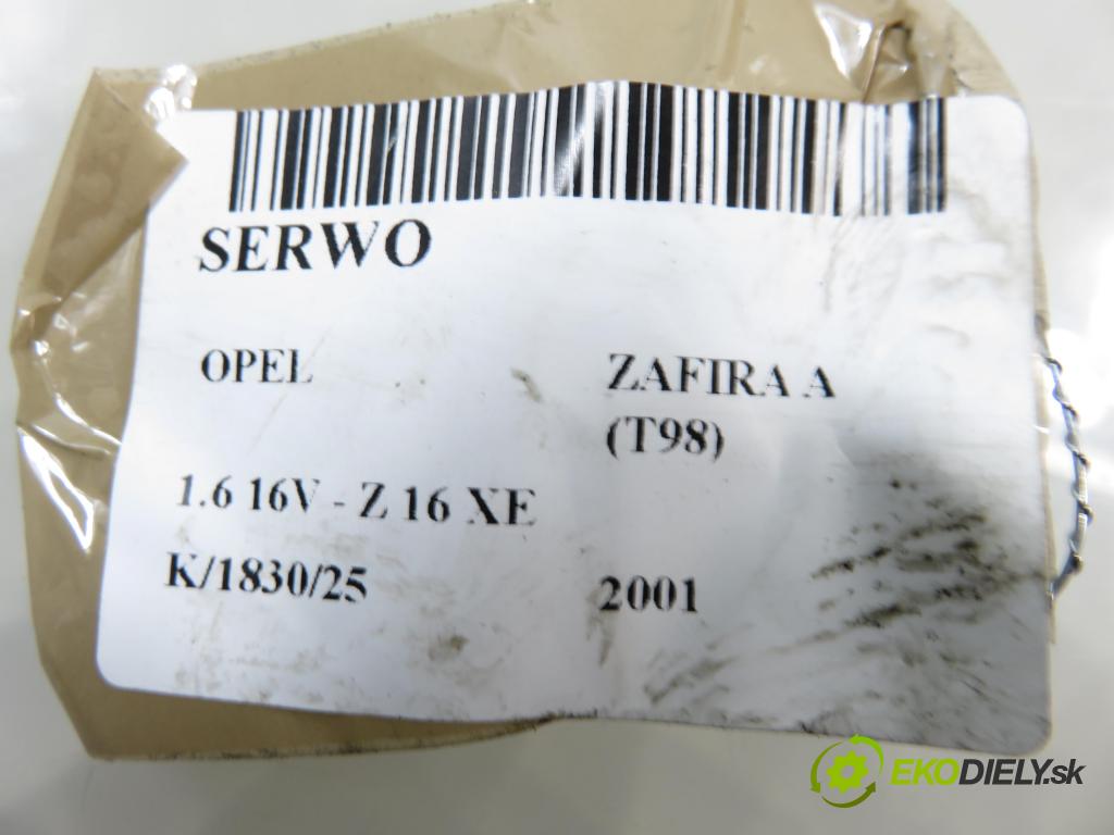 OPEL ZAFIRA A Nadwozie Wielkopojemne (MPV) (T98)  MINIVAN 2001 74,00 1.6 16V - Z 16 XE 1598,00 Posilovač 90498034MC (Servočerpadlo)