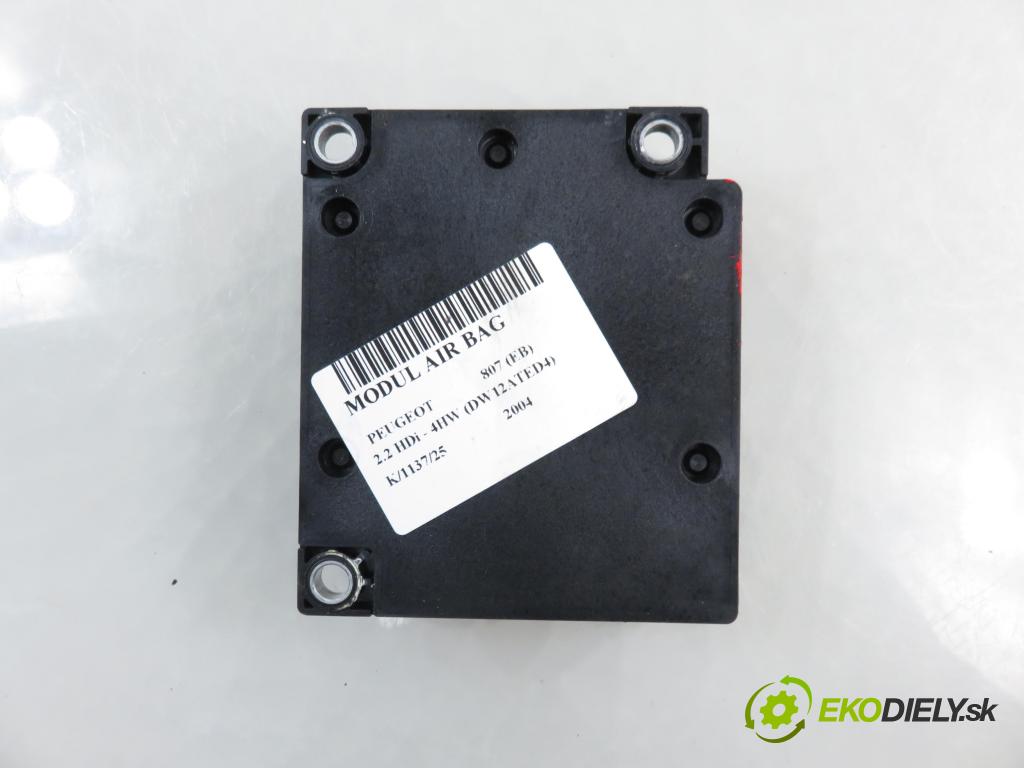 PEUGEOT 807 (EB_) MINIVAN 2004 94,00 2.2 16V HDi 128 - 4HW 2179,00 MODUL air BAG 1499801080