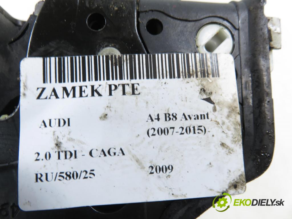 AUDI A4 Avant (8K5, B8) KOMBI 2009 105,00 2.0 TDI - CAGA 1968,00 zámok PTE 8K0839016C