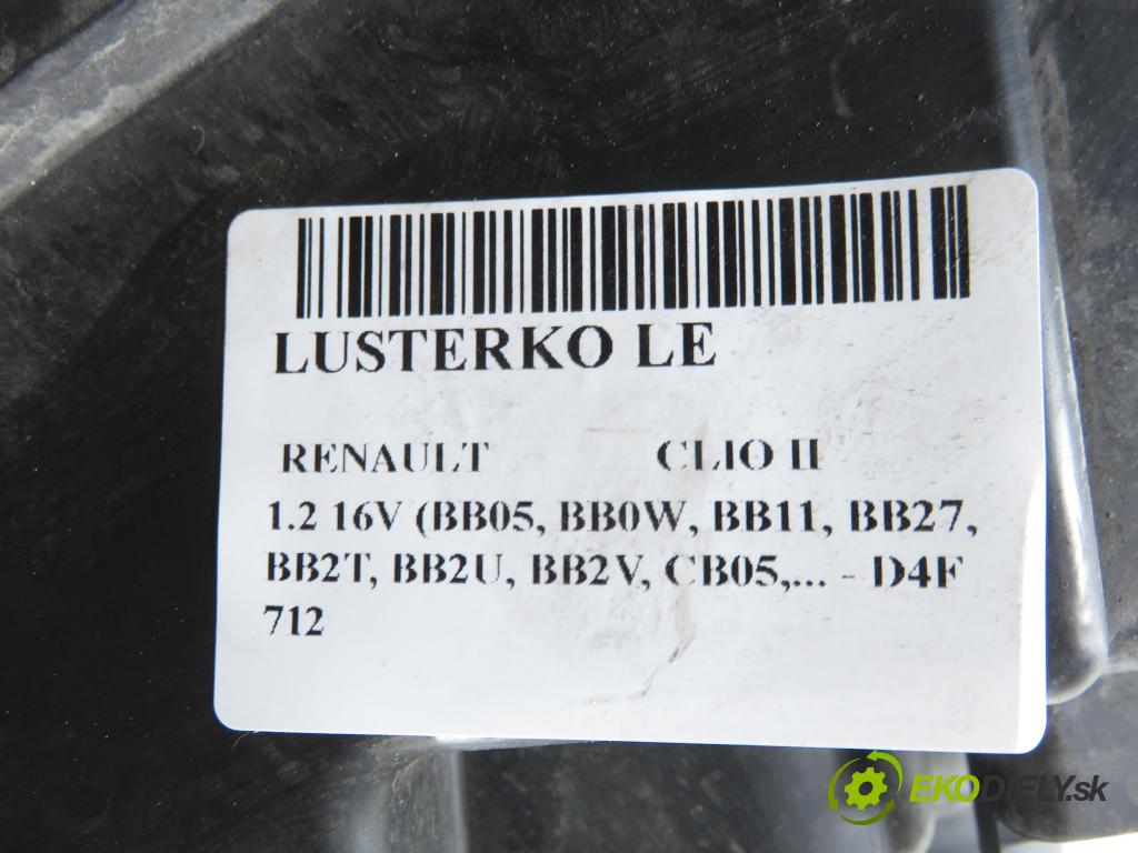 RENAULT CLIO II (BB_, CB_) HB 2003 55,00 1.2 16V 75 - D4F 712 1149,00 světlo PP