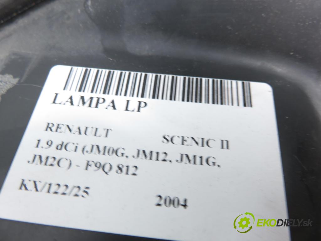 RENAULT SCENIC II (JM0/1_) MINIVAN 2004 88,00 1.9 dCi 120 - F9Q 812 1870,00 Svetlo LP