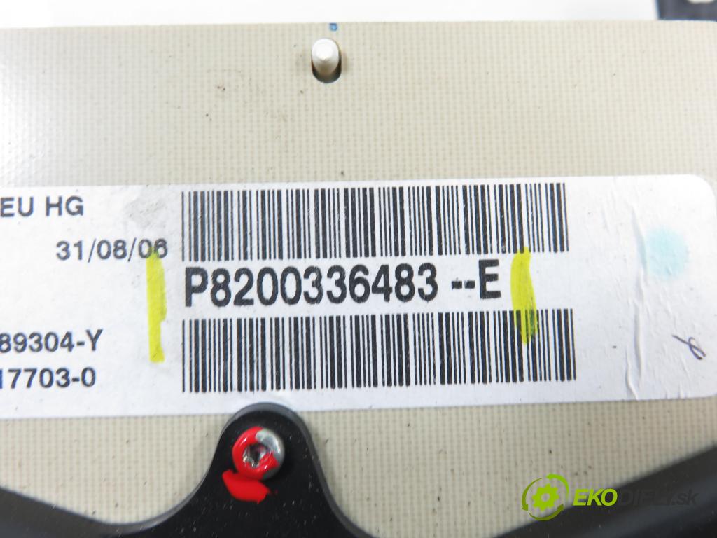 RENAULT KANGOO (KC0/1_) KOMBIVAN 2007 55,00 1.2 16V (KC05, KC06, KC03, KC0T, KC0W, KC1D) - D4F 1149,00 Prístrojovka elektrický P8200336483 ; P8200336483E