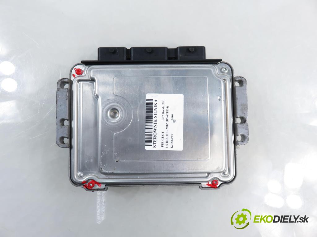 PEUGEOT 307 Break (3E) KOMBI 2004 0,00 1.6 HDi 110 - 9HZ (DV6TED4) 1560,00 Riadiaca jednotka Motor 9655698280 ; 0281011234 ; 9653239880