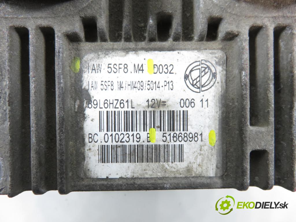 FIAT PANDA (169_) HB 2011 51,00 1.2 - 169 A4.000 1242,00 řídící jednotka motora IAW5SF8M4 ; 51868981