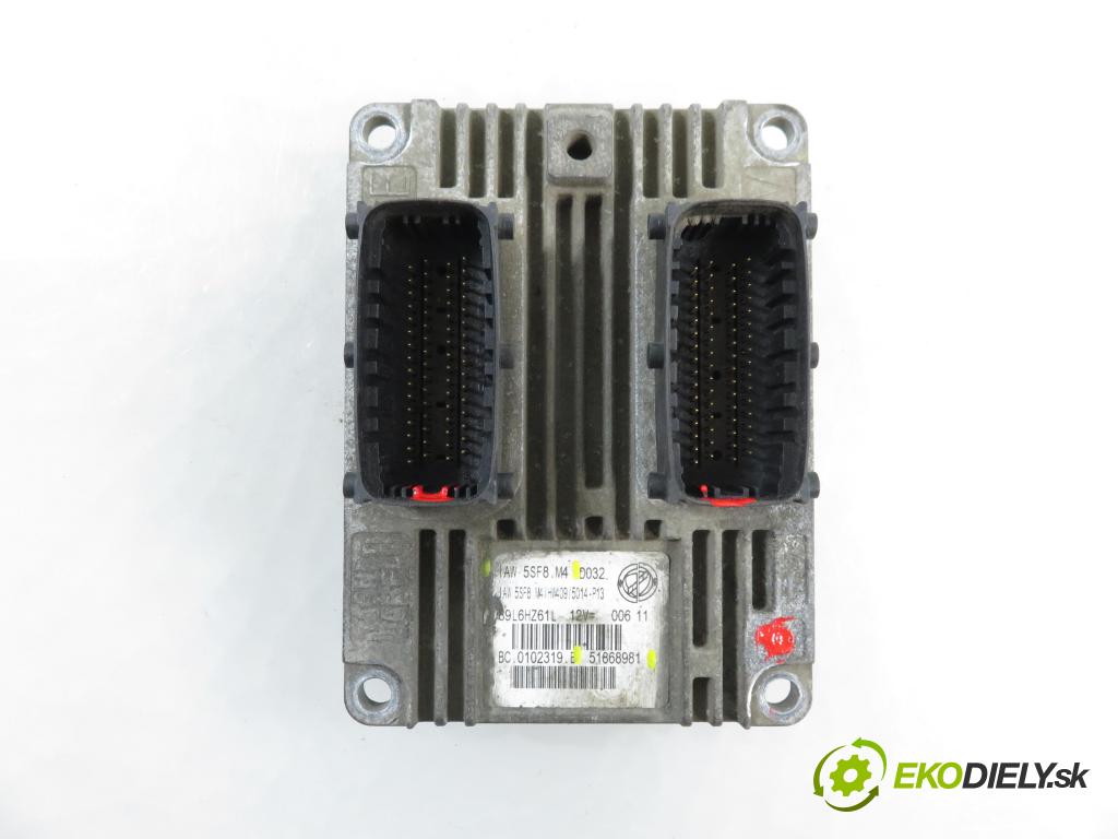 FIAT PANDA (169_) HB 2011 51,00 1.2 - 169 A4.000 1242,00 řídící jednotka motora IAW5SF8M4 ; 51868981