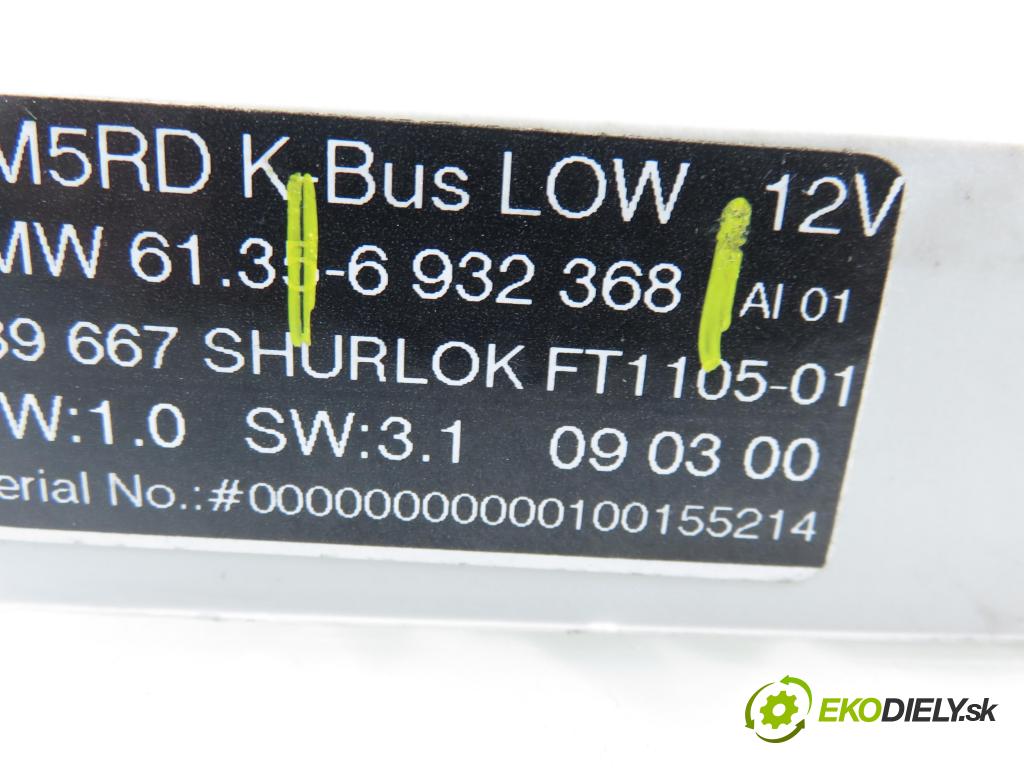 BMW 3 (E46) SEDAN 2003 110,00 320 d 150 - M47 D20 (204D4) 1995,00 MODUL komfortu 6932368