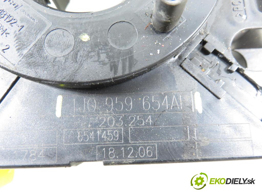 VW SHARAN (7M8, 7M9, 7M6) MINIVAN 2007 103,00 2.0 TDI - BRT 1968,00 PÁSKA: air BAG 1J0959654AP
