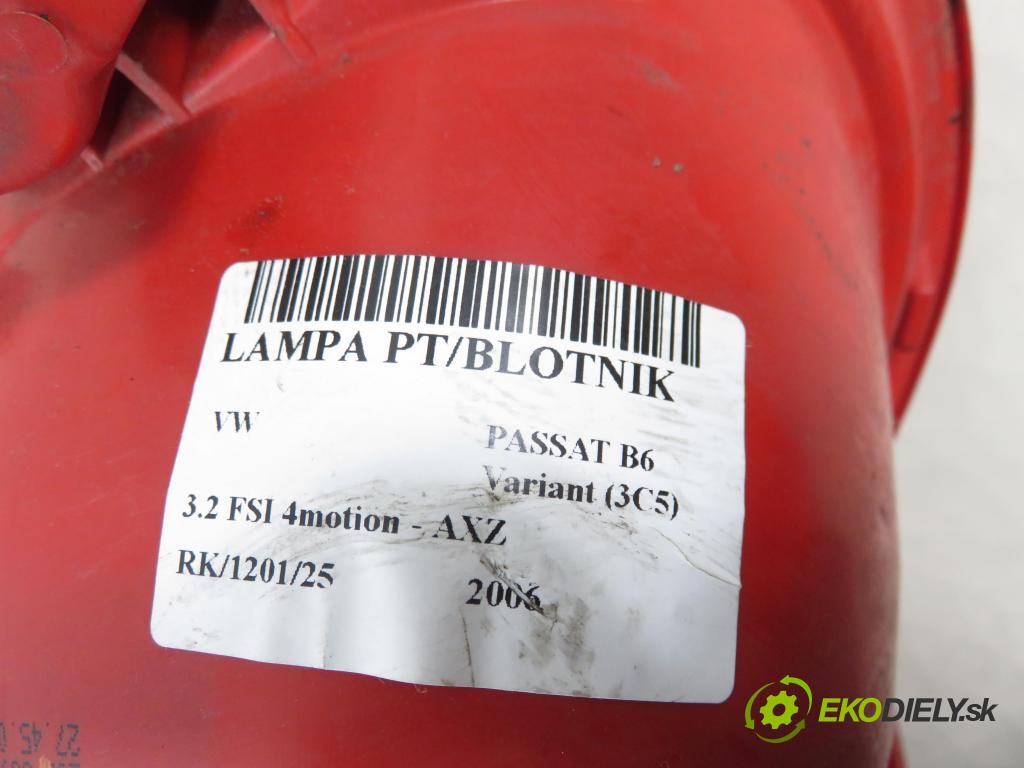 VW PASSAT B6 Variant (3C5) KOMBI 2006 184,00 3.2 FSI 4motion - AXZ 3168,00 světlo pravé zadní 3C9945096B