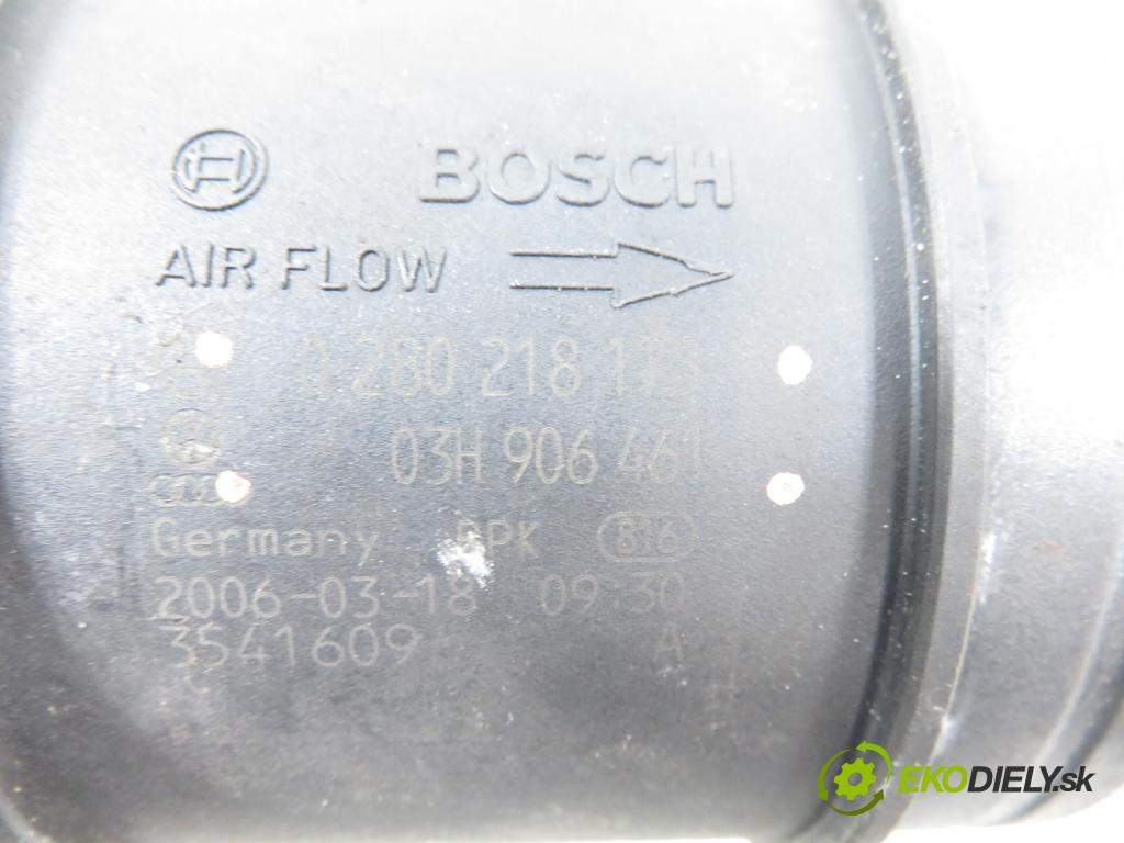 VW PASSAT B6 Variant (3C5) KOMBI 2006 184,00 3.2 FSI 4motion - AXZ 3168,00 váha vzduchu vzduchu 0280218175 ; 03H906461