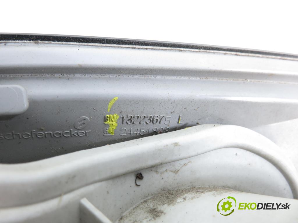 OPEL ASTRA H Kombi (A04) KOMBI 2007 81,00 1.7 CDTI - Z 17 DTJ 1686,00 Svetlo ľavé zadné 13223675 ; 24451838