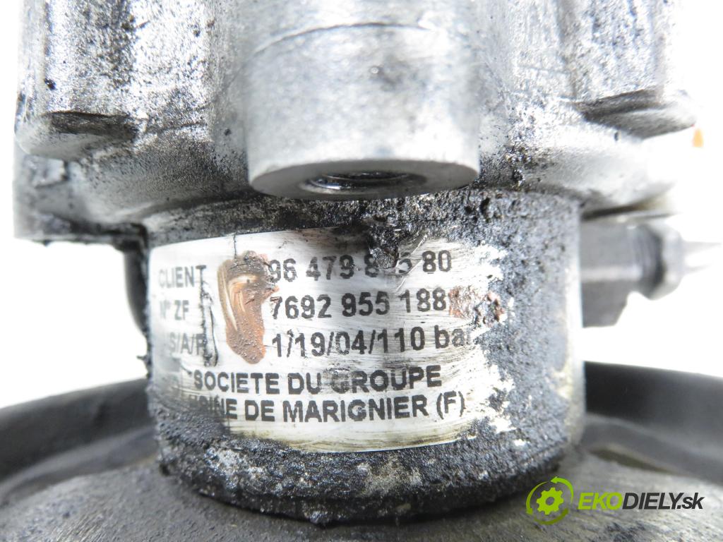 PEUGEOT 807 (EB_) MINIVAN 2004 94,00 2.2 16V HDi 128 - 4HW 2179,00 Pumpa servočerpadlo 7692955188 (Servočerpadlo)