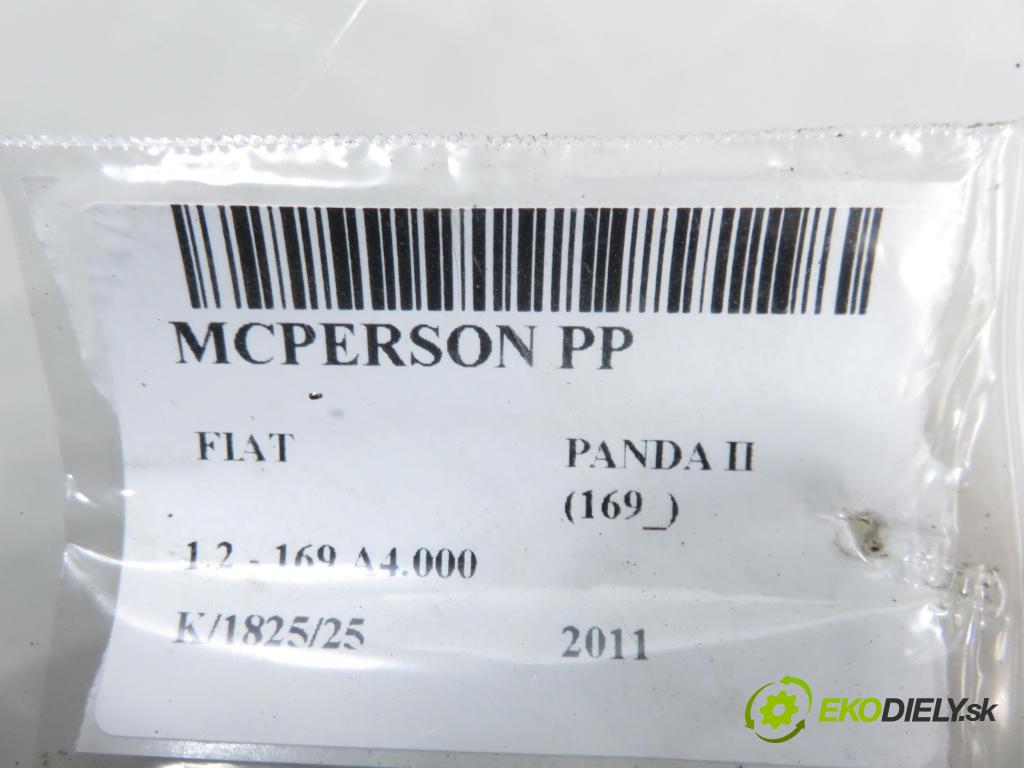 FIAT PANDA (169_) HB 2011 51,00 1.2 - 169 A4.000 1242,00 MCPERSON PP 16381