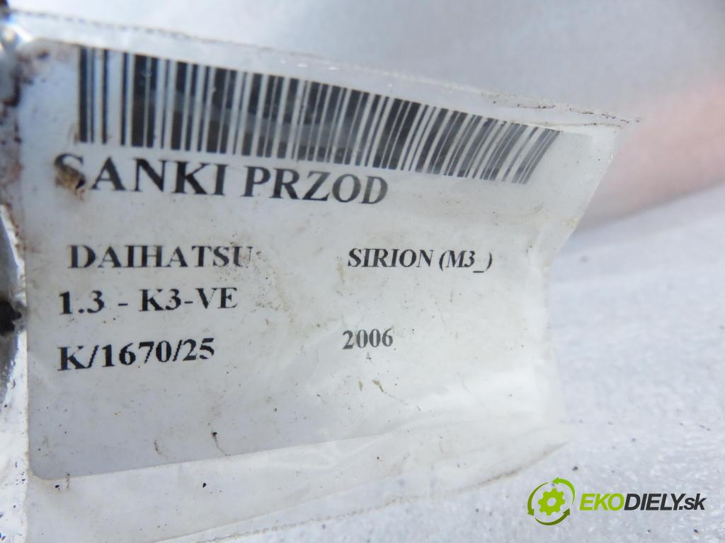 DAIHATSU SIRION (M3_) HB 2006 0,00 1.3 - K3-VE 1298,00 PŘEDNÍ: