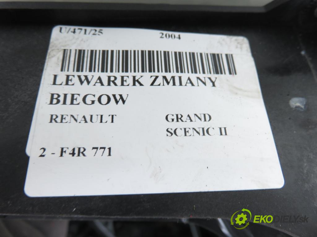 RENAULT GRAND SCENIC II (JM0/1_) MINIVAN 2004 99,00 2.0 135 - F4R 771 1998,00 ZVEDÁK: 8200365051