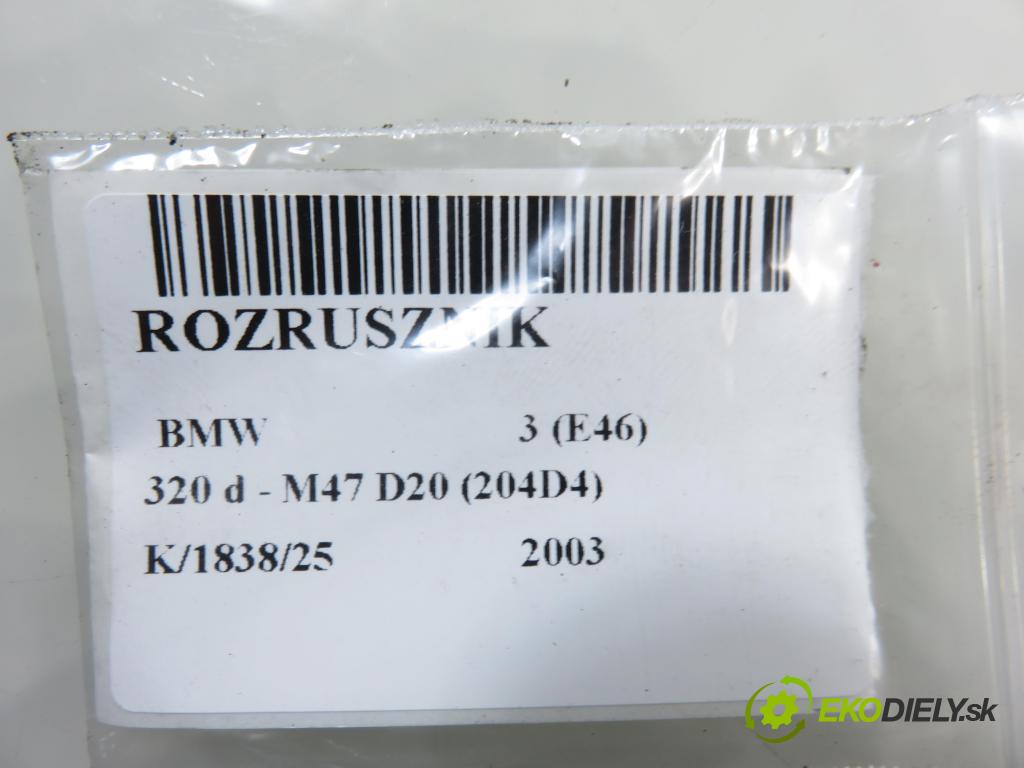 BMW 3 (E46) SEDAN 2003 110,00 320 d 150 - M47 D20 (204D4) 1995,00 Štartér 7787364 ; D7G4 (Štartér)