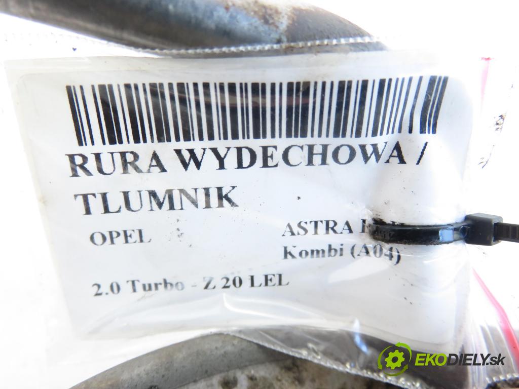 OPEL ASTRA H Kombi (A04) KOMBI 2004 125,00 2.0 Turbo - Z 20 LEL 1998,00 Rúra VÝFUK: / výfuk koncový 13109778