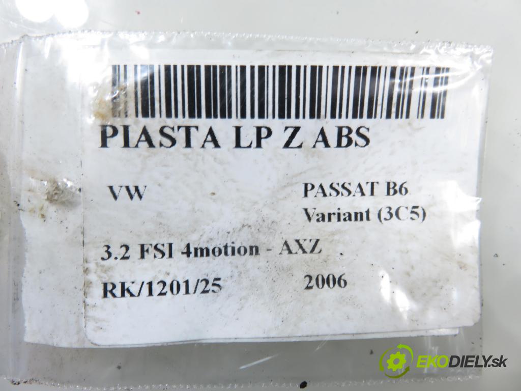 VW PASSAT B6 Variant (3C5) KOMBI 2006 184,00 3.2 FSI 4motion - AXZ 3168,00 náboj LP ABS