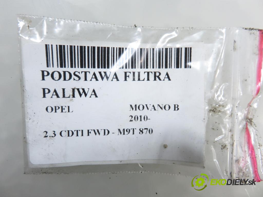 OPEL MOVANO B Platforma / podwozie (X62) FURGON 2014 81,00 2.3 CDTI FWD - M9T 870 2299,00 obal filtra paliva 