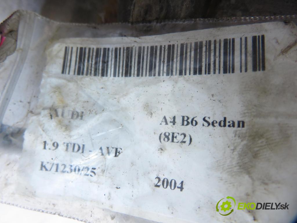 AUDI A4 (8E2, B6) SEDAN 2004 96,00 1.9 TDI PD 130 1896,00 Rúra VÝFUK: / výfuk koncový 8E0120AL