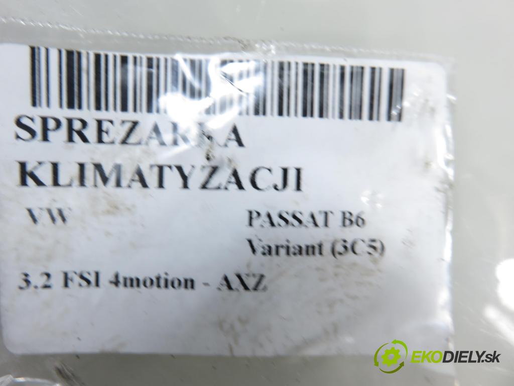 VW PASSAT B6 Variant (3C5) KOMBI 2006 184,00 3.2 FSI 4motion - AXZ 3168,00 KOMPRESOR: klimatizácie 1K0820803S (Kompresor klimatizácie)