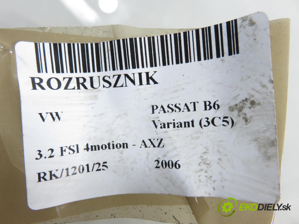 VW PASSAT B6 Variant (3C5) KOMBI 2006 184,00 3.2 FSI 4motion - AXZ 3168,00 Štartér  (Štartér)