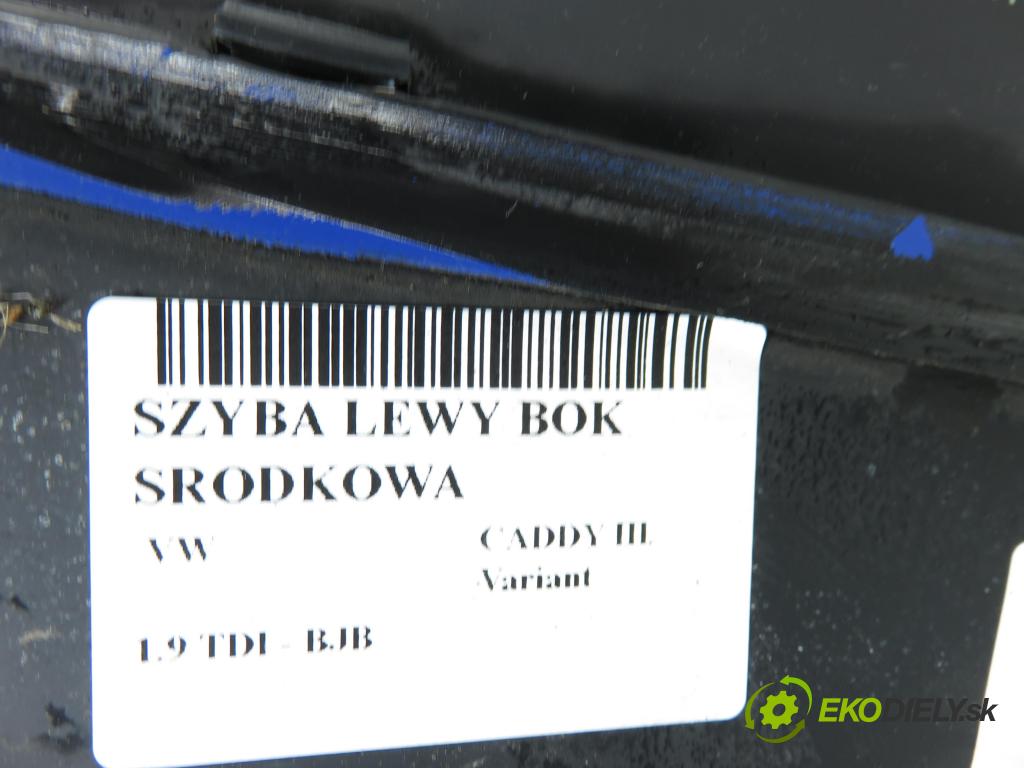VW CADDY III Variant (2KB, 2KJ, 2CB, 2CJ) KOMBIVAN 2005 77,00 1.9 TDI - BJB 1896,00 Okno ľavy bočné MEDIAN: 
