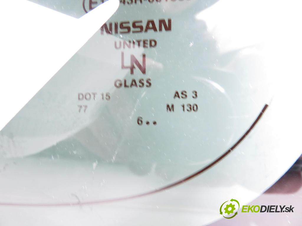 NISSAN PATHFINDER III (R51) TERENOWY 2007 198,00 4.0 4WD 269 - VQ40DE 3954,00 Okno dverí pravé zadné