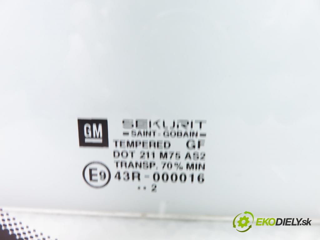 OPEL COMBO C KOMBIVAN 2002 48,00 1.7 DI 16V - Y 17 DTL 1686,00 Okno Dvere posúvne P