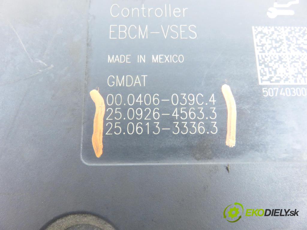 OPEL ANTARA A (L07) SUV 2007 110,00 2.0 CDTI 150 - Z 20 DMH 1991,00 Pumpa ABS 000406039C4 ; 25092645633 ; 25061333363 (Pumpa ABS)