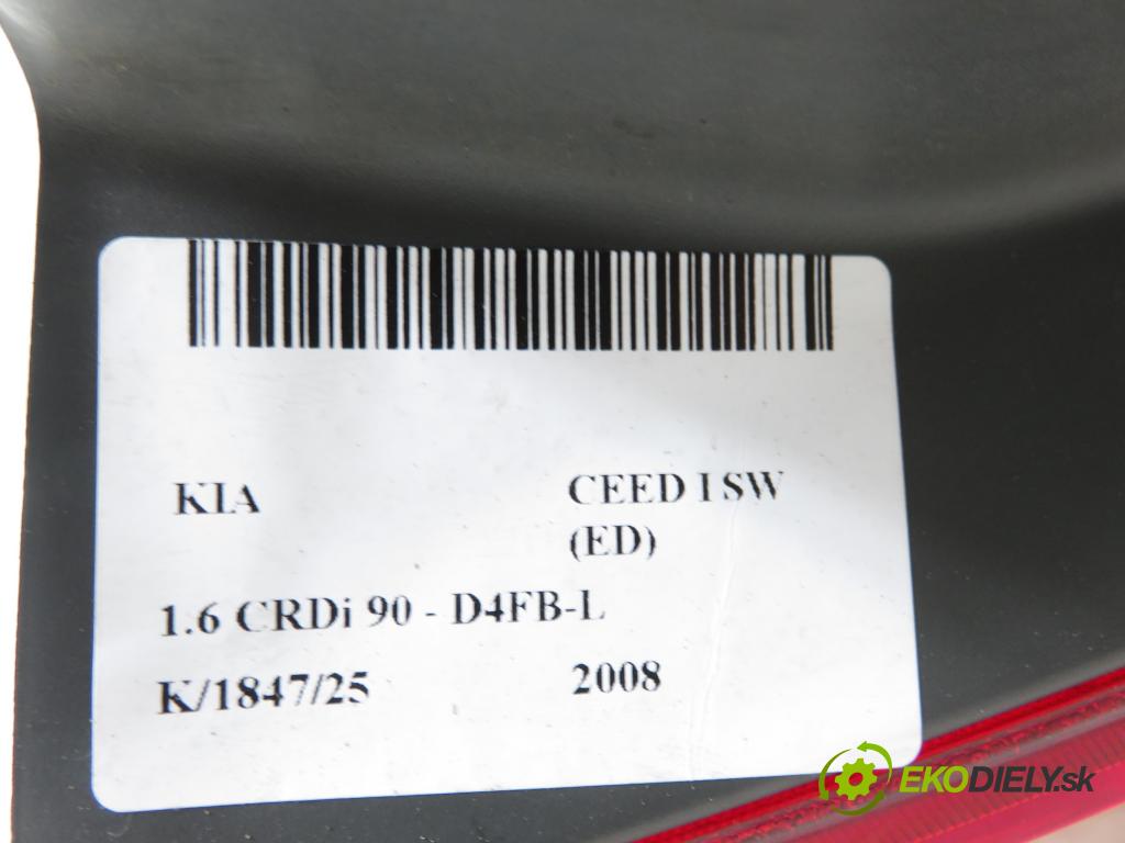 KIA CEE'D SW (ED) KOMBI 2008 66,00 1.6 CRDi 90 - D4FB-L 1582,00 světlo levé zadní
