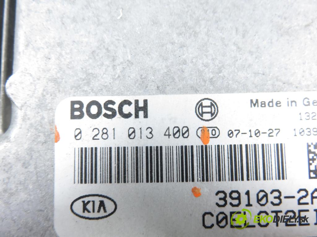 KIA CEE'D SW (ED) KOMBI 2008 66,00 1.6 CRDi 90 - D4FB-L 1582,00 Riadiaca jednotka Motor 0281013400 ; 391032A765