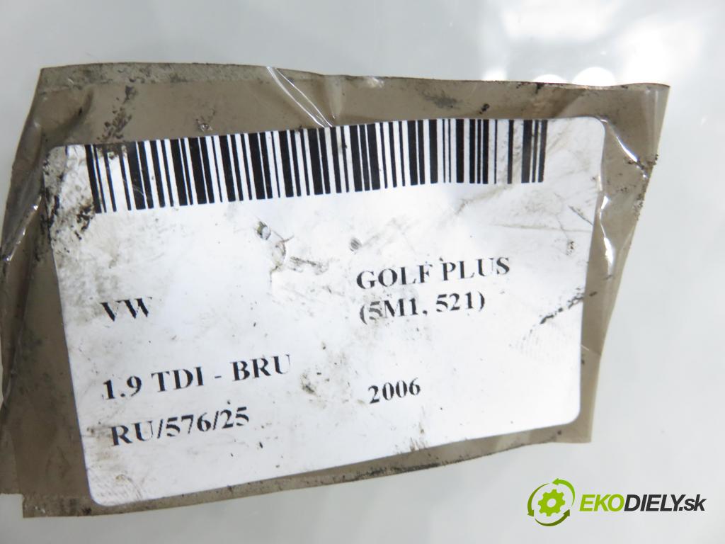 VW GOLF PLUS (5M1, 521) HB 2006 66,00 1.9 TDI - BRU 1896,00 brzdič třmen LT 