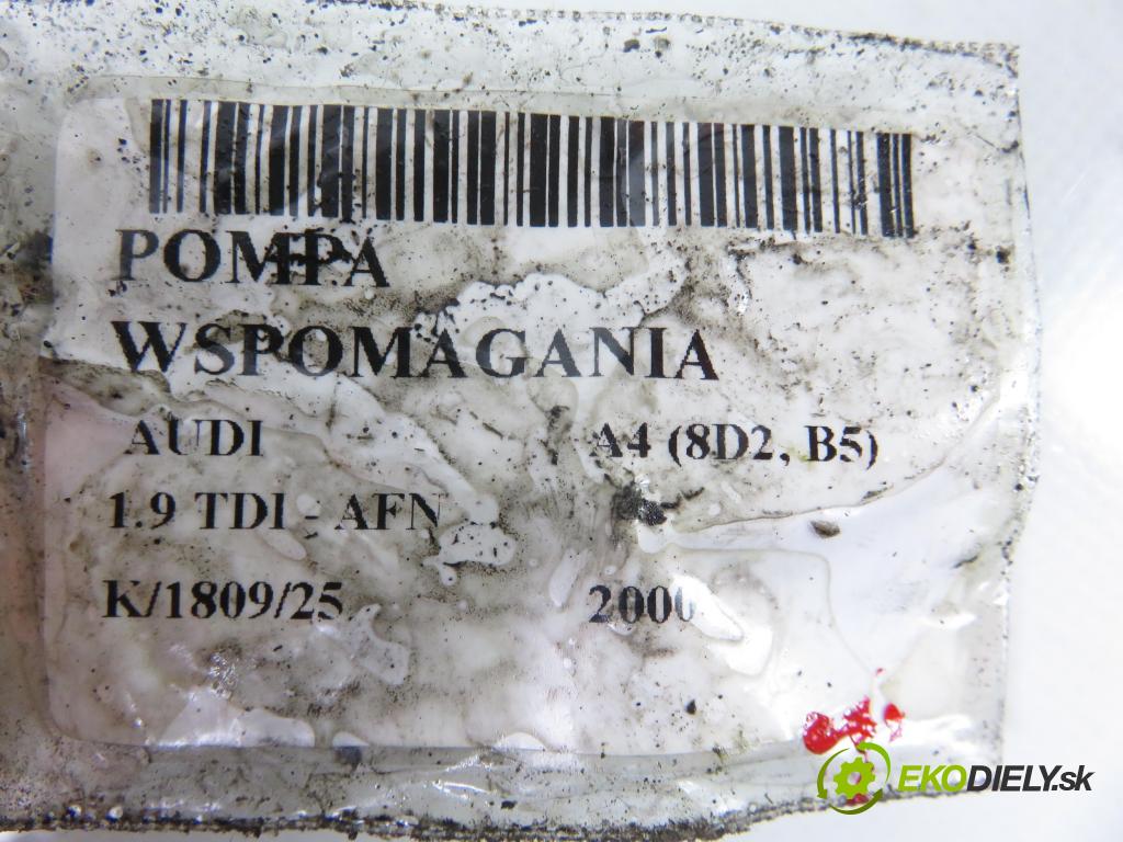 AUDI A4 (8D2, B5) SEDAN 2000 81,00 1.9 TDI 110 - AFN 1896,00 Pumpa servočerpadlo 7690955102 ; 8D0145156T (Servočerpadlo)