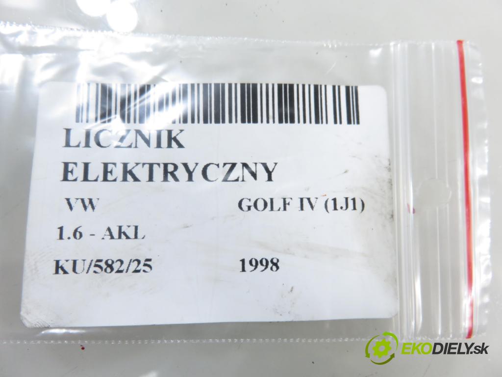 VW GOLF IV (1J1) HB 1998 74,00 1.6 - AKL 1595,00 Prístrojovka elektrický 1J0919880B ; 0263604023