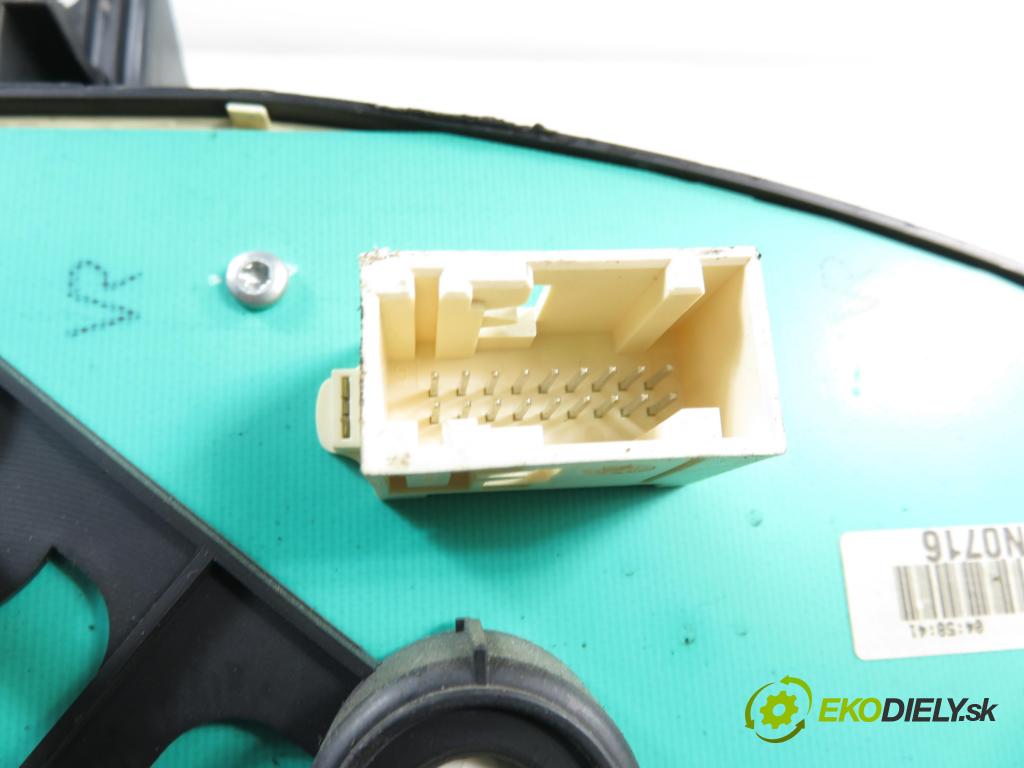 PEUGEOT 206 liftback (2A/C) HB 2005 51,00 1.4 HDi - 8HX (DV4TD) 1398,00 Prístrojovka elektrický 9656696280