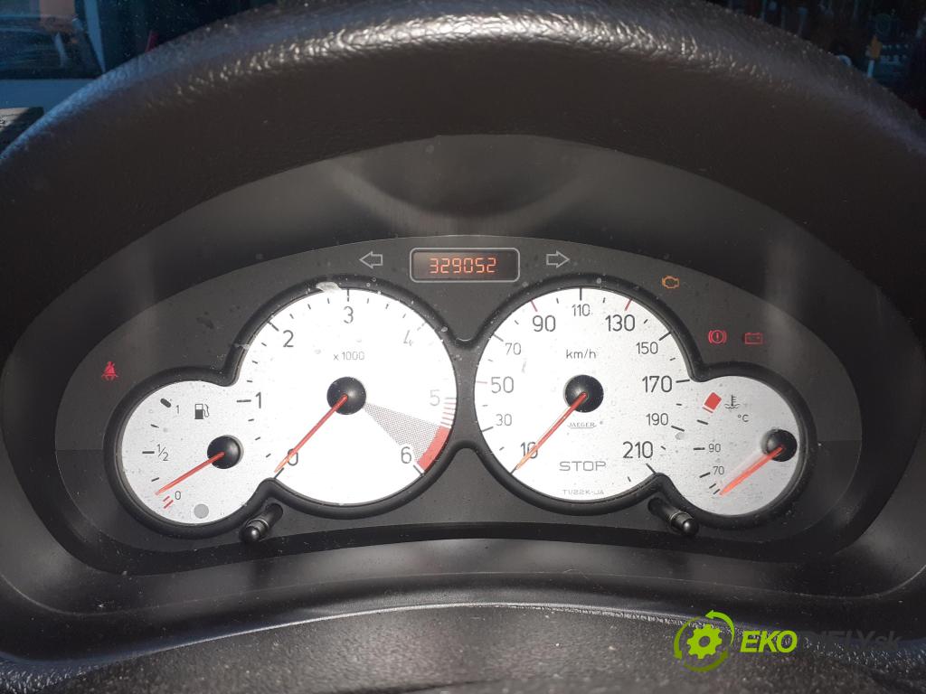 PEUGEOT 206 liftback (2A/C) HB 2005 51,00 1.4 HDi - 8HX (DV4TD) 1398,00 Prístrojovka elektrický 9656696280