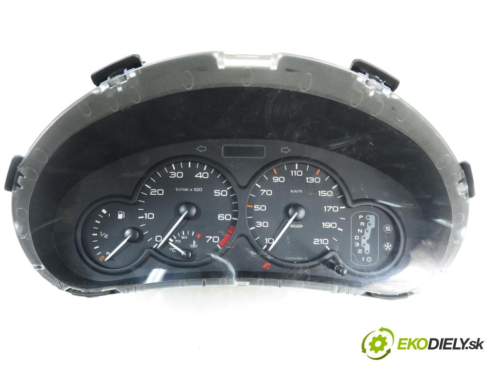 PEUGEOT 206 liftback (2A/C) HB 1999 55,00 1.4 i 75 -  KFX 1361,00 Prístrojovka elektrický 9634961380