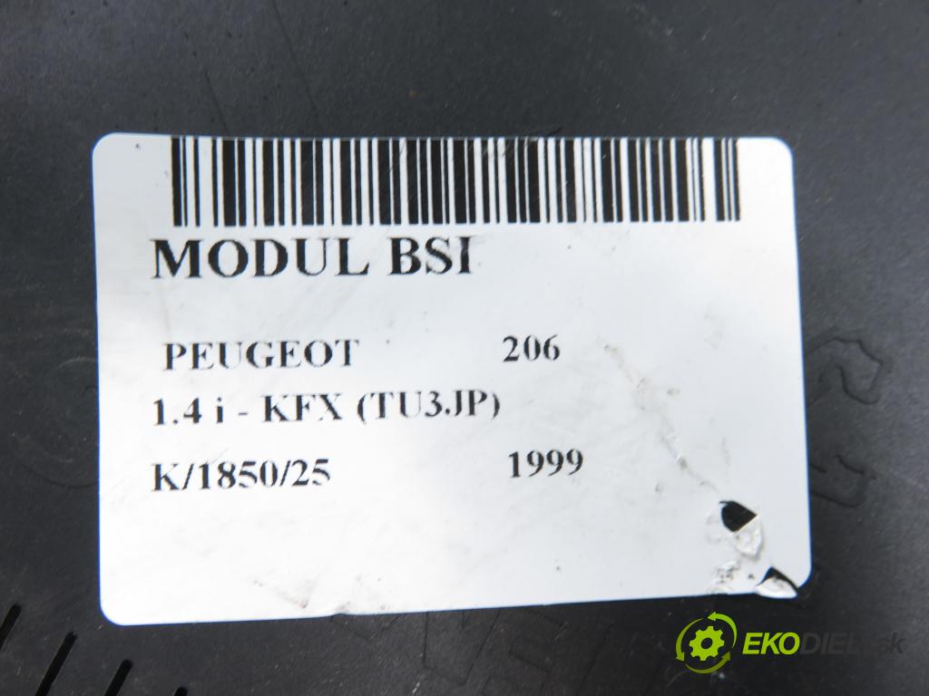PEUGEOT 206 liftback (2A/C) HB 1999 55,00 1.4 i 75 -  KFX 1361,00 MODUL BSI 9626460880 ; S105872300E