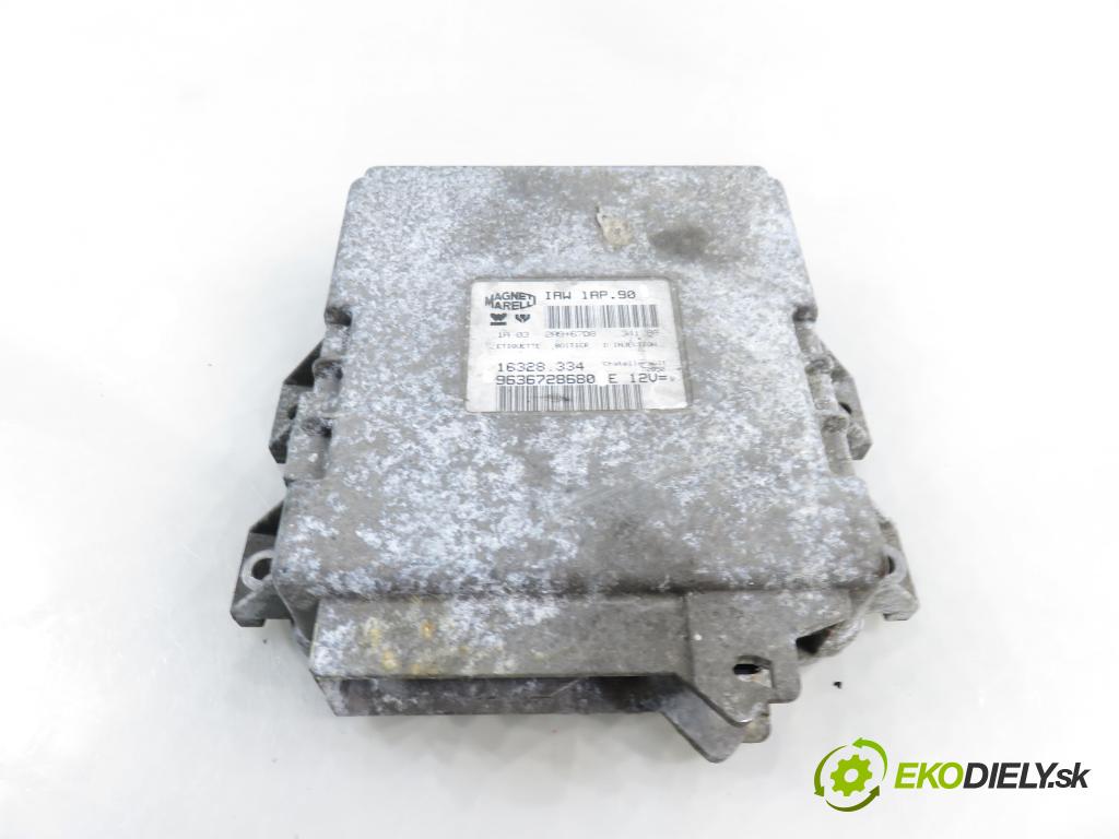PEUGEOT 206 liftback (2A/C) HB 1999 55,00 1.4 i 75 -  KFX 1361,00 Riadiaca jednotka Motor IAW1AP90 ; 9636728680