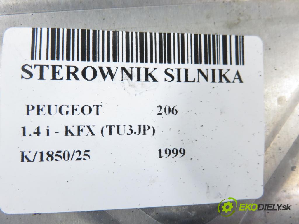 PEUGEOT 206 liftback (2A/C) HB 1999 55,00 1.4 i 75 -  KFX 1361,00 Riadiaca jednotka Motor IAW1AP90 ; 9636728680