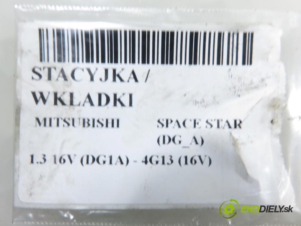 MITSUBISHI SPACE STAR nadwozie wielkoprzestrzenne (MPV) (DG_A) HB 2003 60,00 1.3 16V (DG1A) - 4G13 (16V) 1299,00 spinačka 3627890 (Spínacia skrinka)