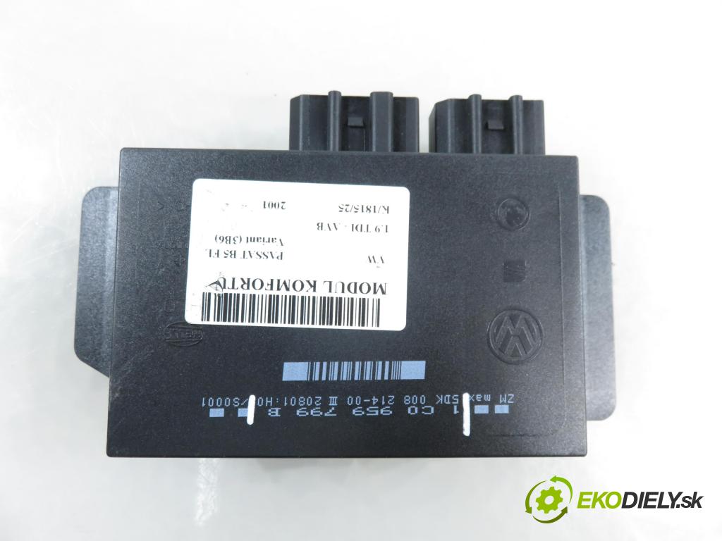 VW PASSAT B5.5 Variant (3B6) KOMBI 2001 74,00 1.9 TDI PD 101 - AVB 1896,00 MODUL komfortu 1C0959799B