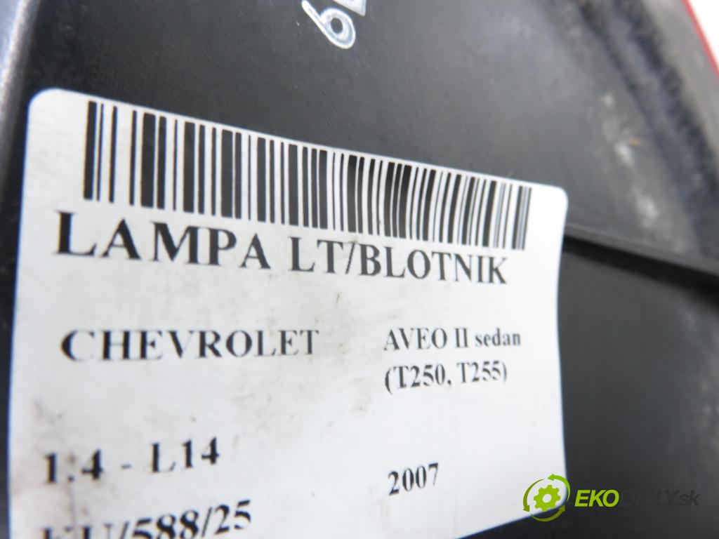 CHEVROLET AVEO sedan (T250, T255) SEDAN 2007 0,00 1.4 - L14 1399,00 světlo levé zadní 