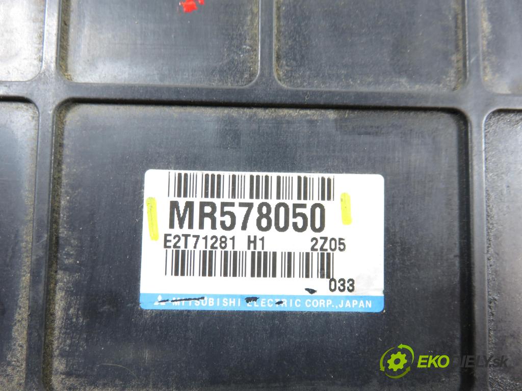 MITSUBISHI SPACE STAR nadwozie wielkoprzestrzenne (MPV) (DG_A) HB 2003 60,00 1.3 16V (DG1A) - 4G13 (16V) 1299,00 Riadiaca jednotka Motor MR578050