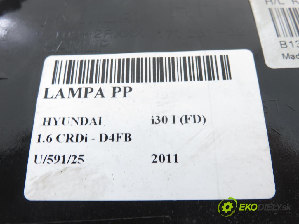 HYUNDAI i30 (FD) HB 2011 85,00 1.6 CRDi - D4FB 1582,00 Svetlo PP 921022R000