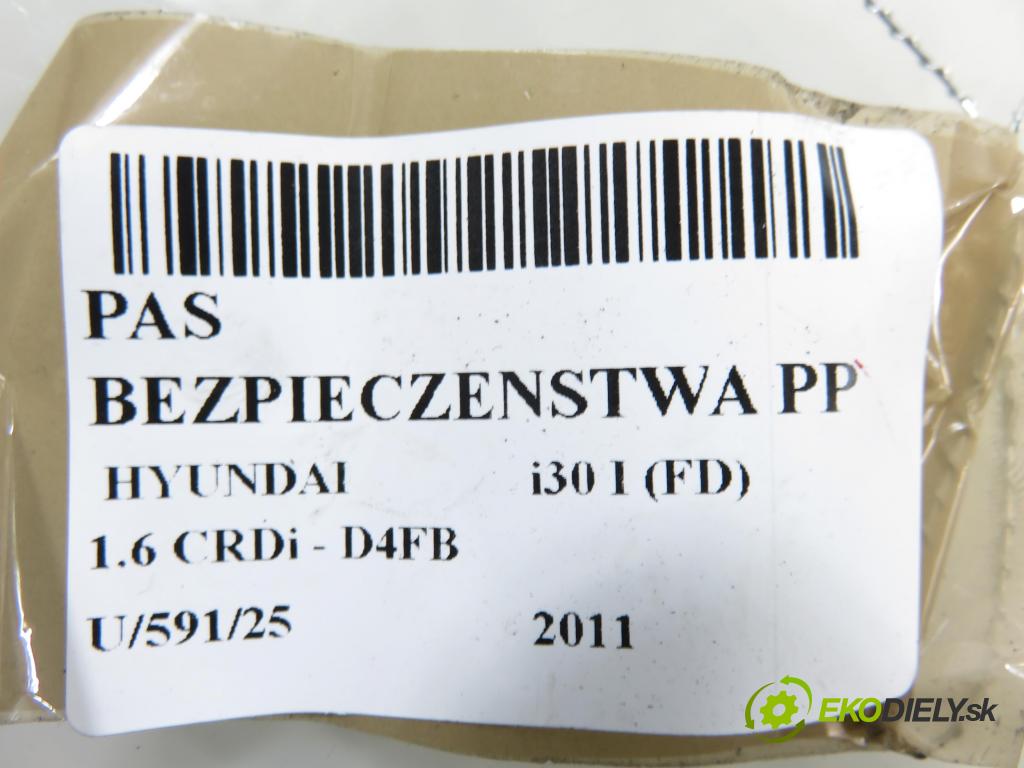 HYUNDAI i30 (FD) HB 2011 85,00 1.6 CRDi - D4FB 1582,00 Držiak bezpečnostný PP 888202R900 ; 7P1620P